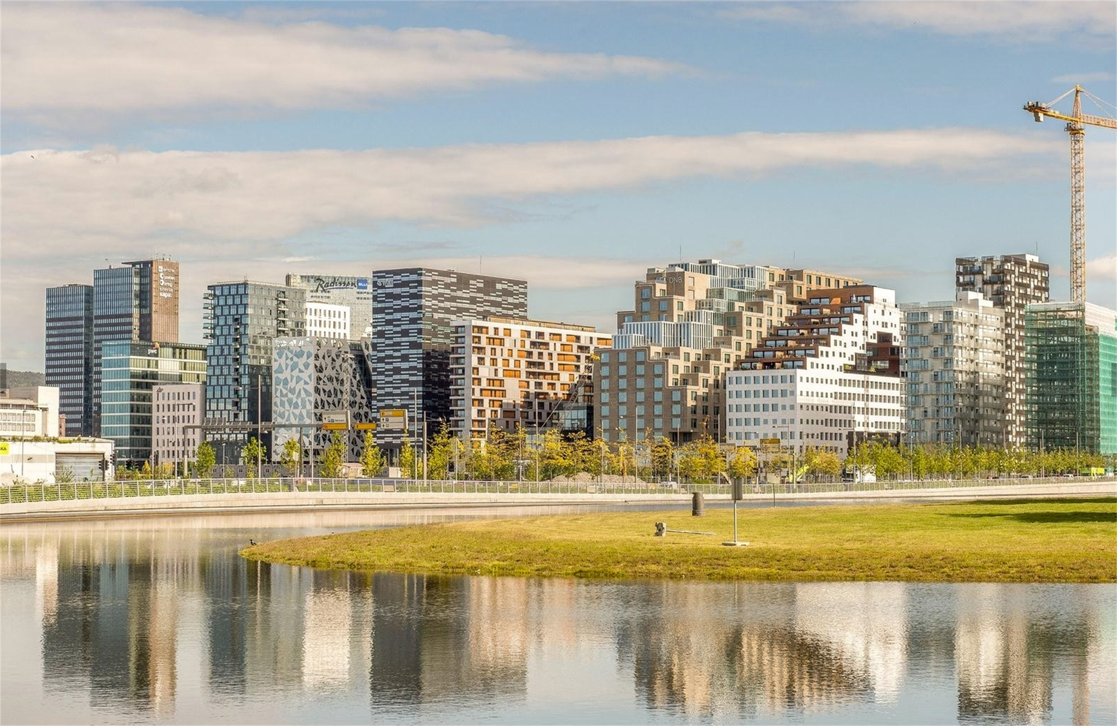Barcode. Kort vei til Bjørvika og Sørenga. Galleribilde