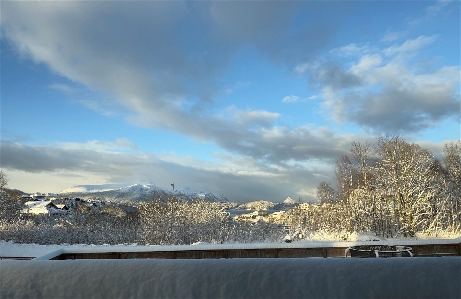 Utsiktsbilde vinter - tatt av selger Galleribilde