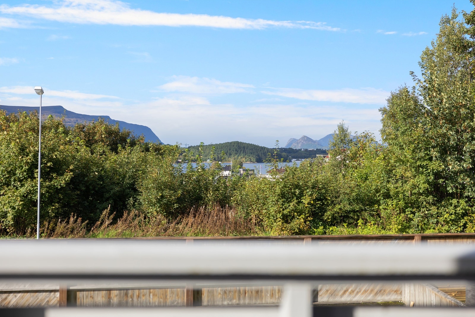 Flott utsikt fra balkongen mot vest Galleribilde
