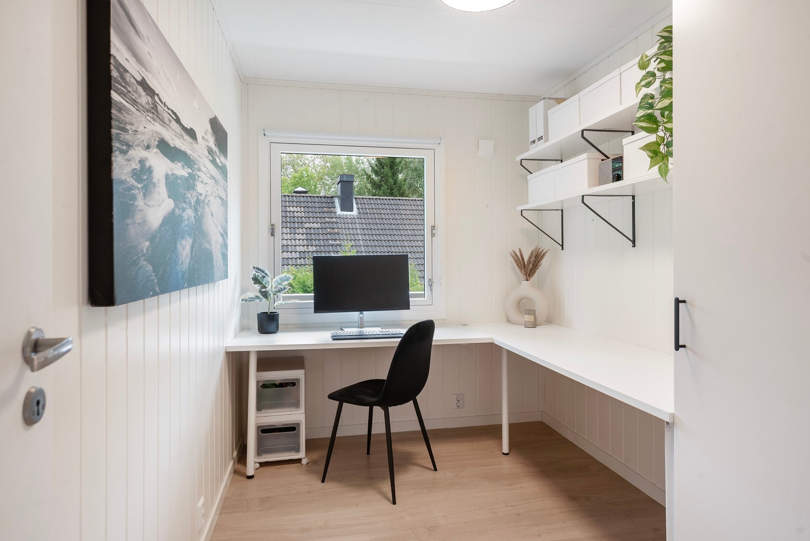 Soverom som også kan brukes til hobbyrom og kontor Galleribilde