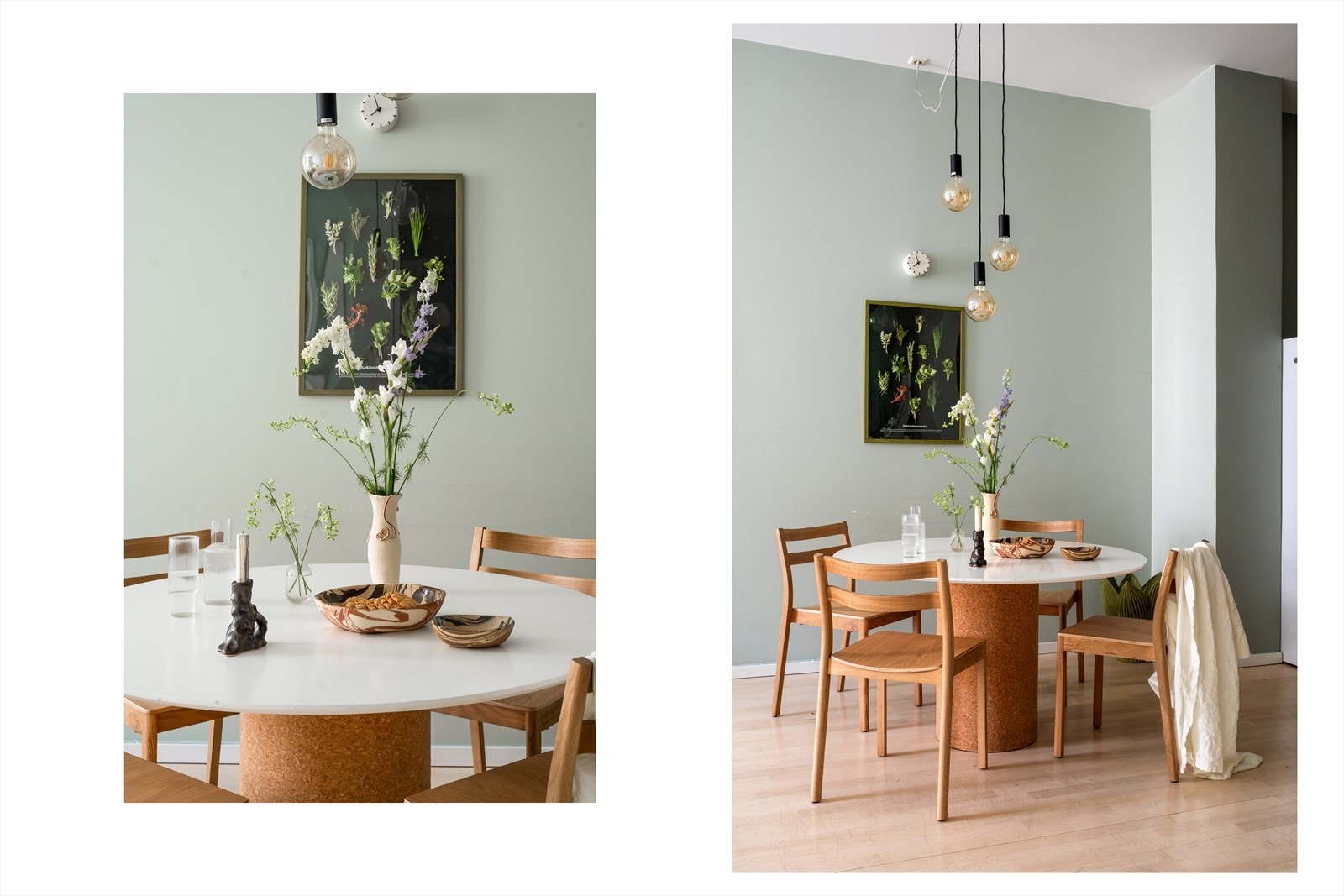 God plass til en romslig spisegruppe - fint for både hverdager og hyggelige sammenkomster. Galleribilde