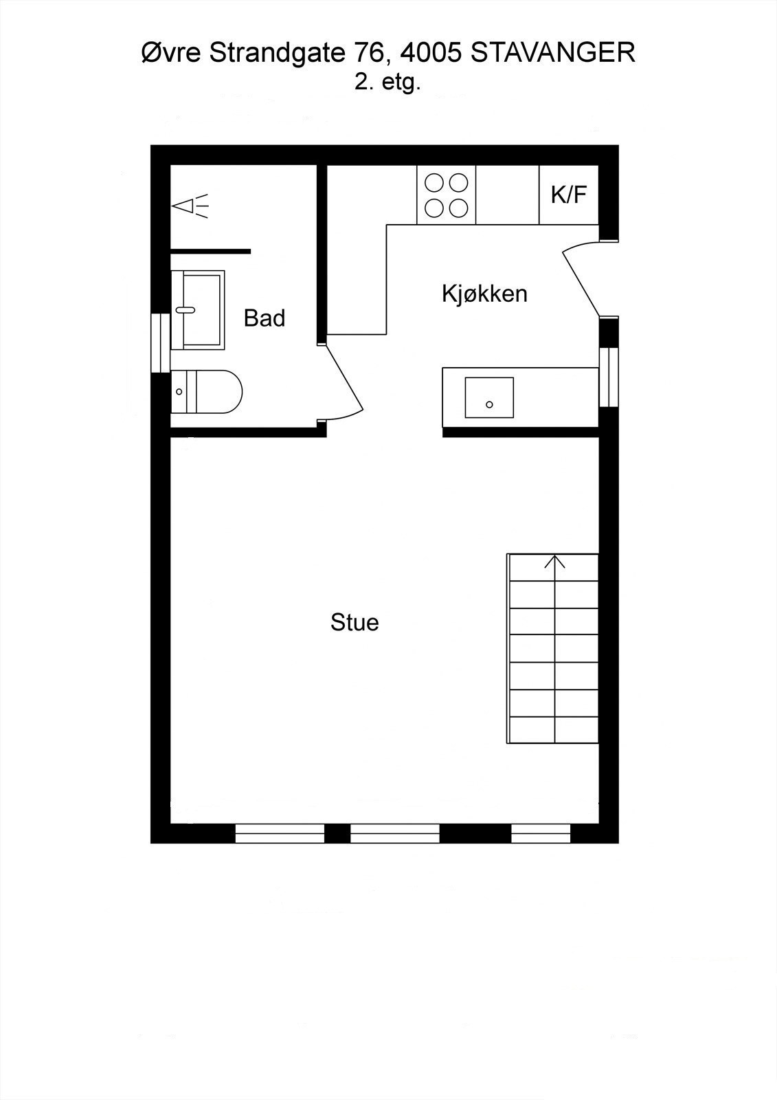 Planskisse 1. etasje Galleribilde