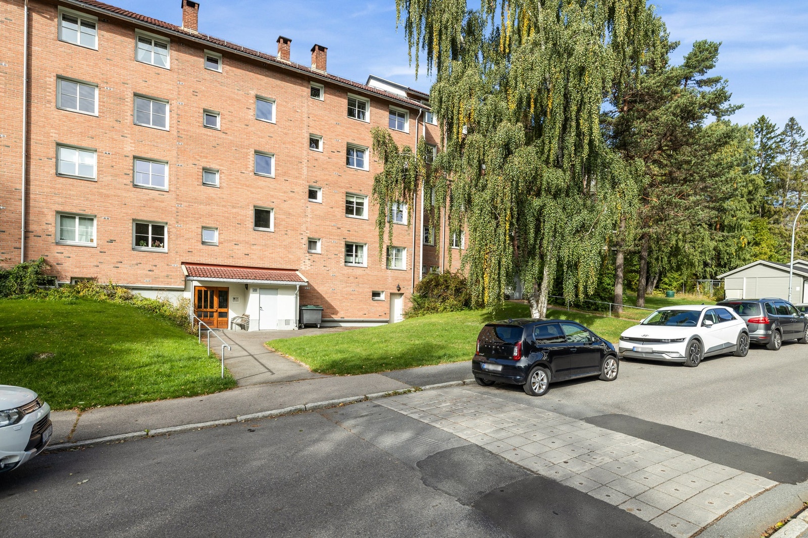 Inngangsparti Galleribilde