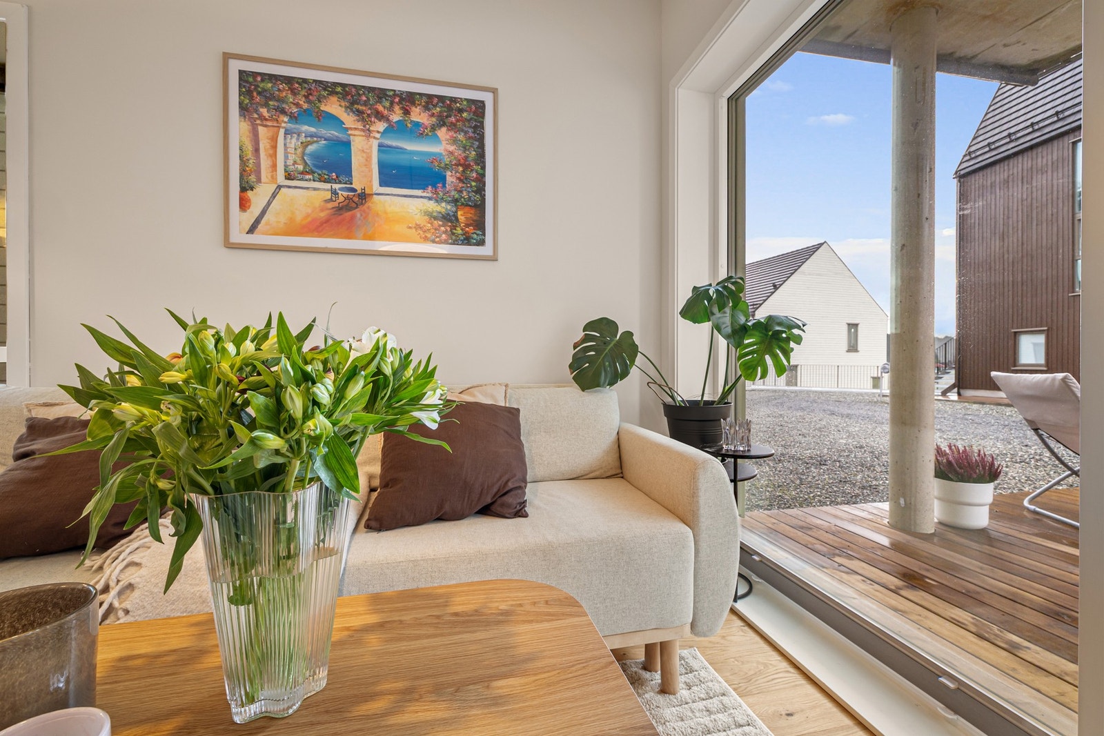 Boligen har balansert ventilasjon med varmegjenvinning. Galleribilde