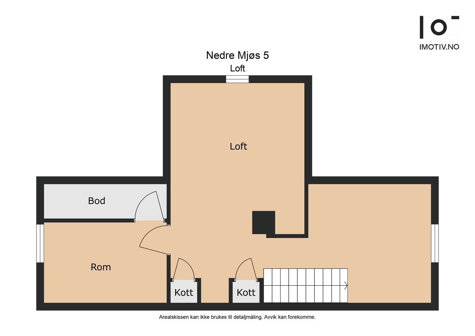 Planløsning loft Galleribilde