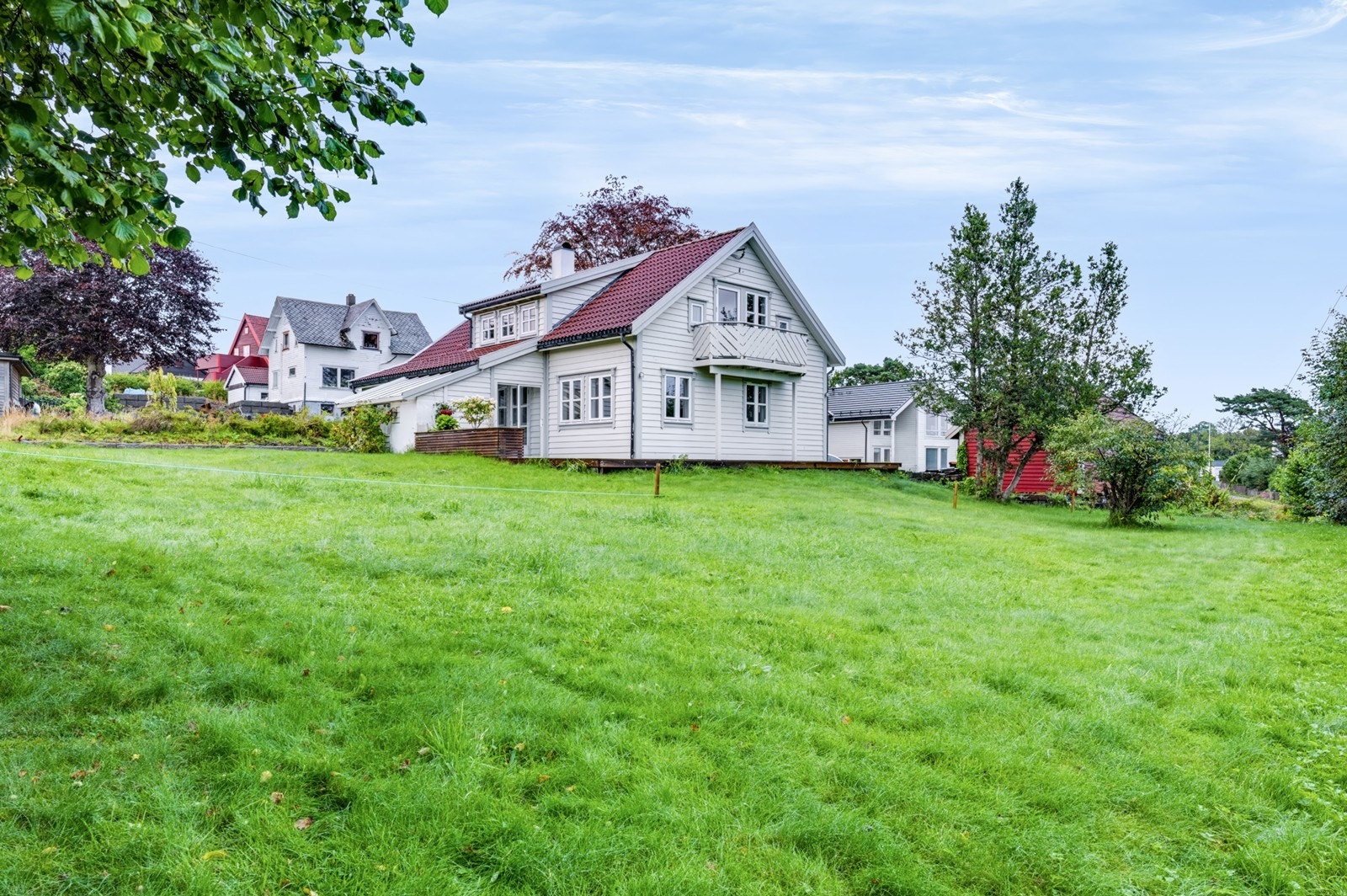 Her er det også plass til å etablere ulike uteområder etter behov og ønsker. Galleribilde