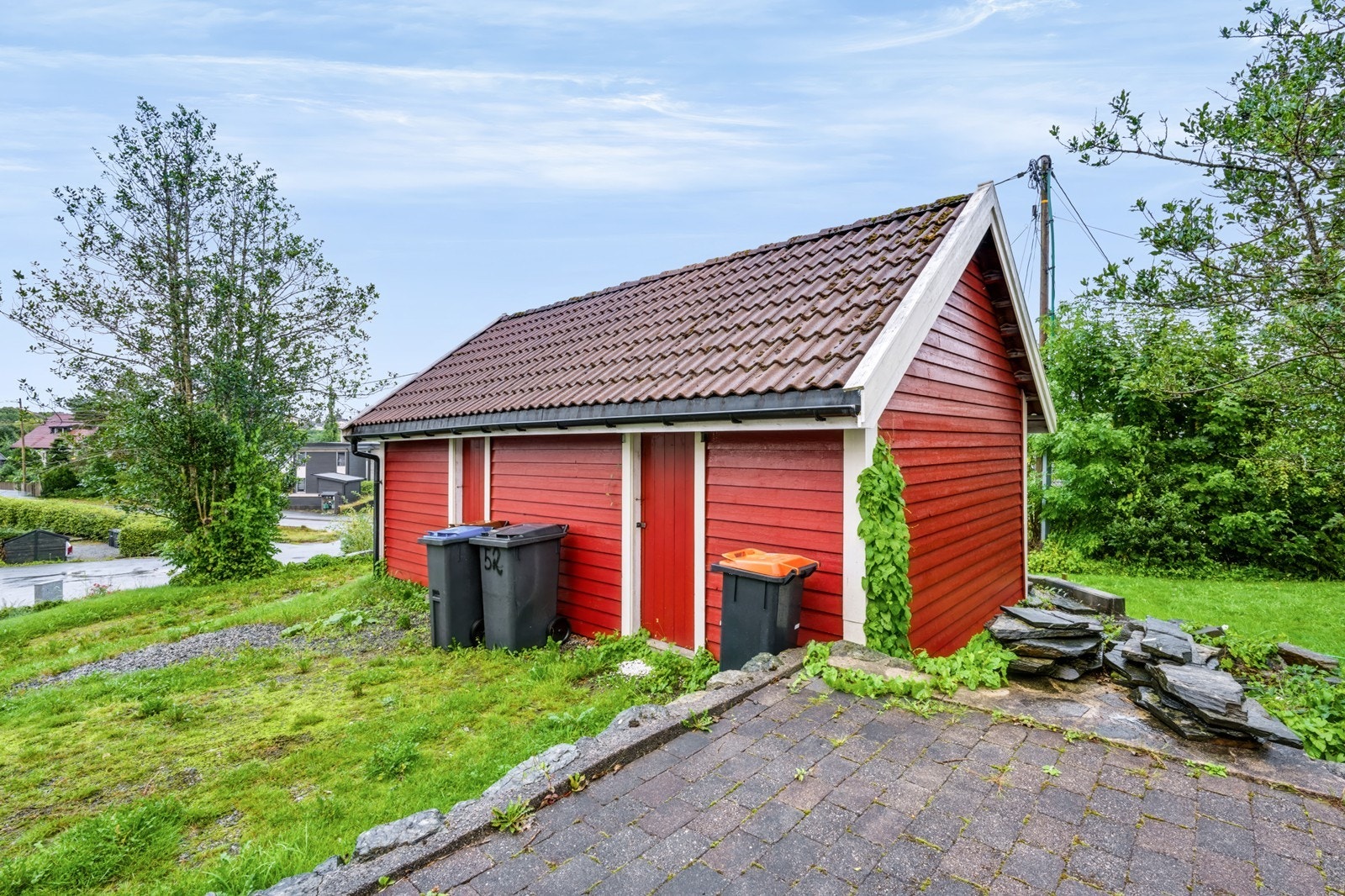Uthuset er målt til ca. 26 m². Galleribilde
