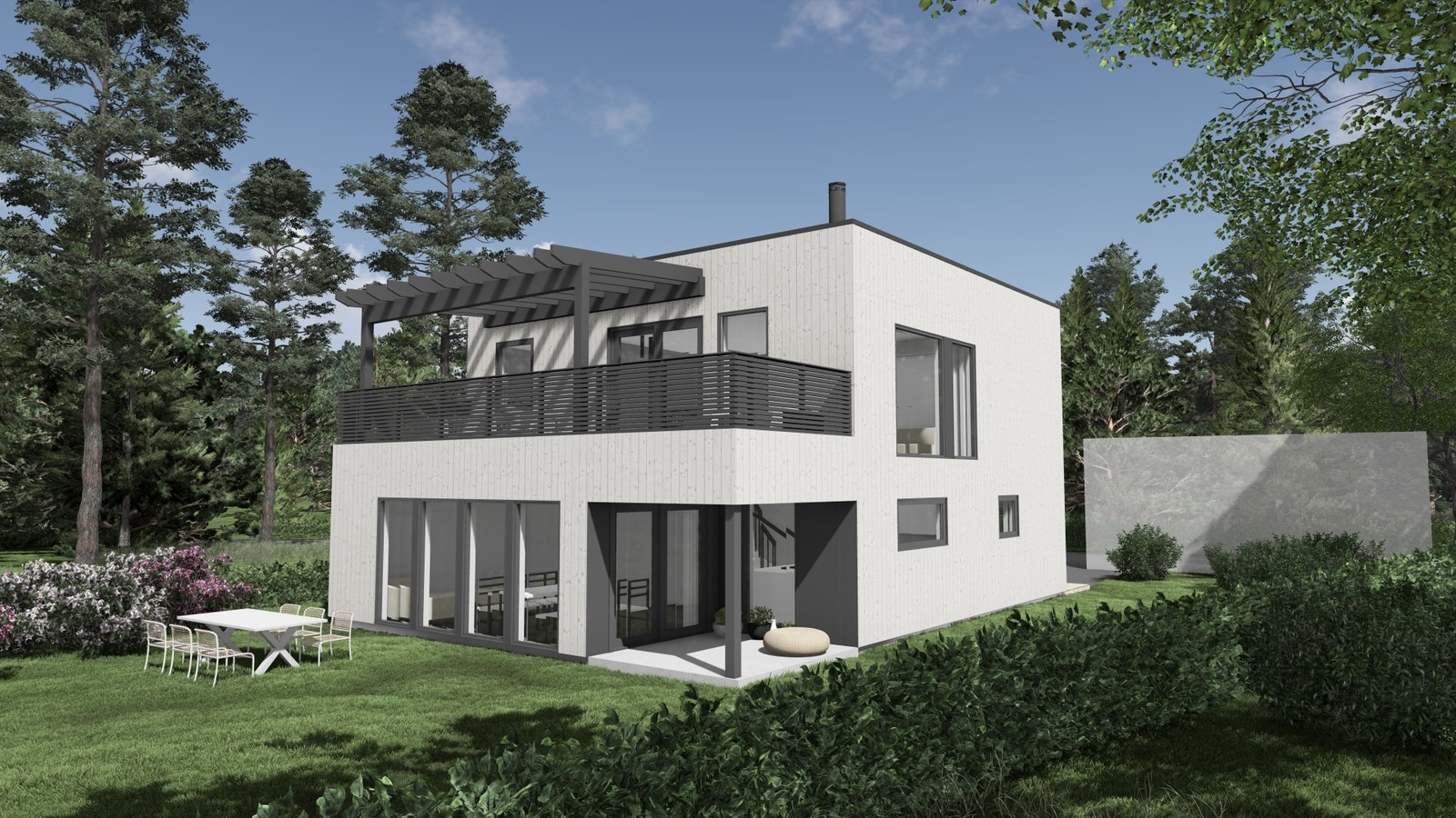 Forslag til hustype som kan passe på tomten -  Lissi