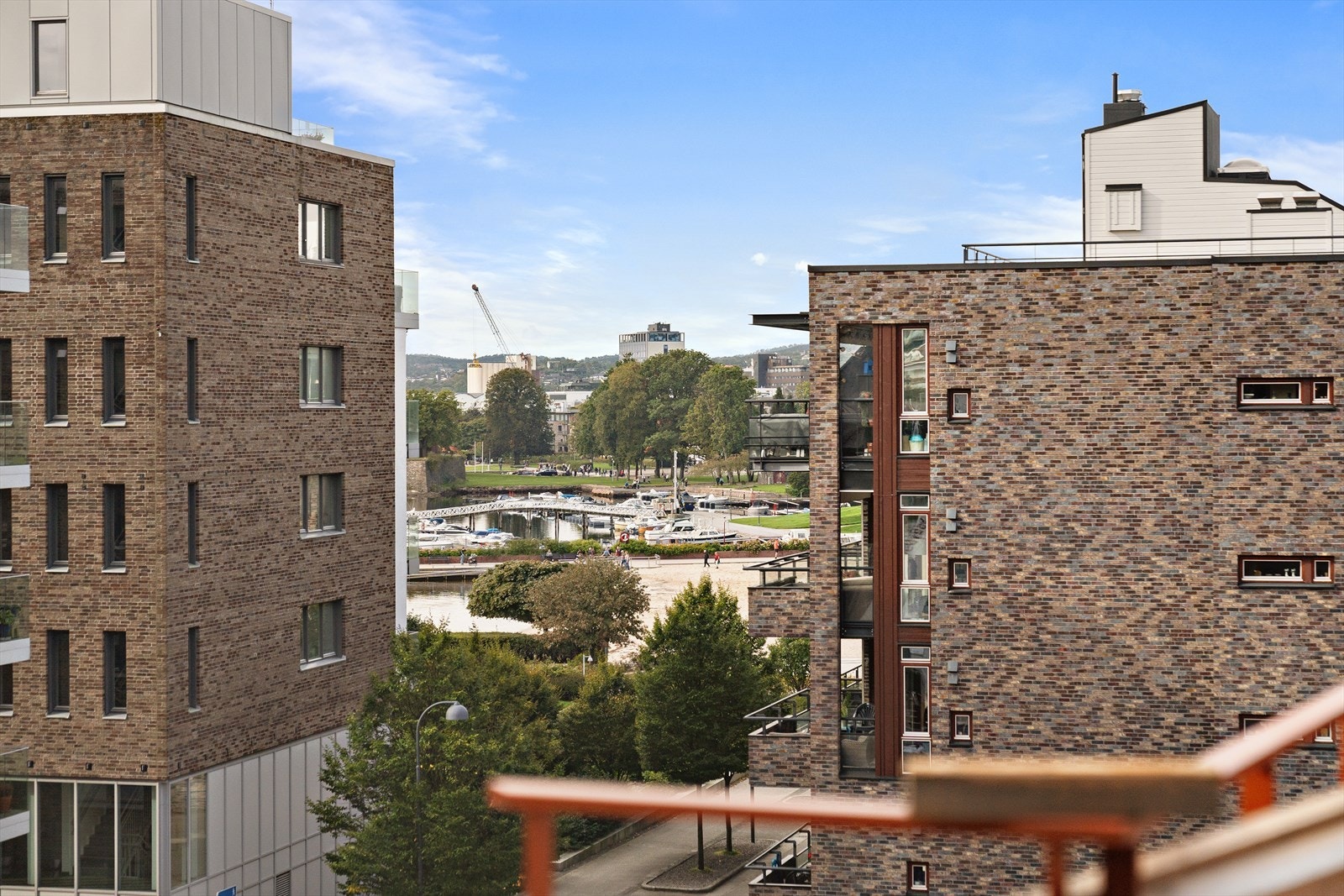 Nydelig utsikt til Bystranda fra leiligheten Galleribilde