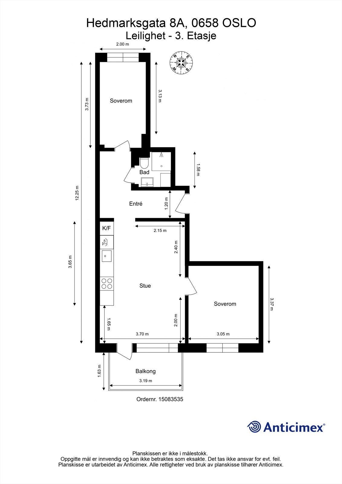Plantegning. Galleribilde