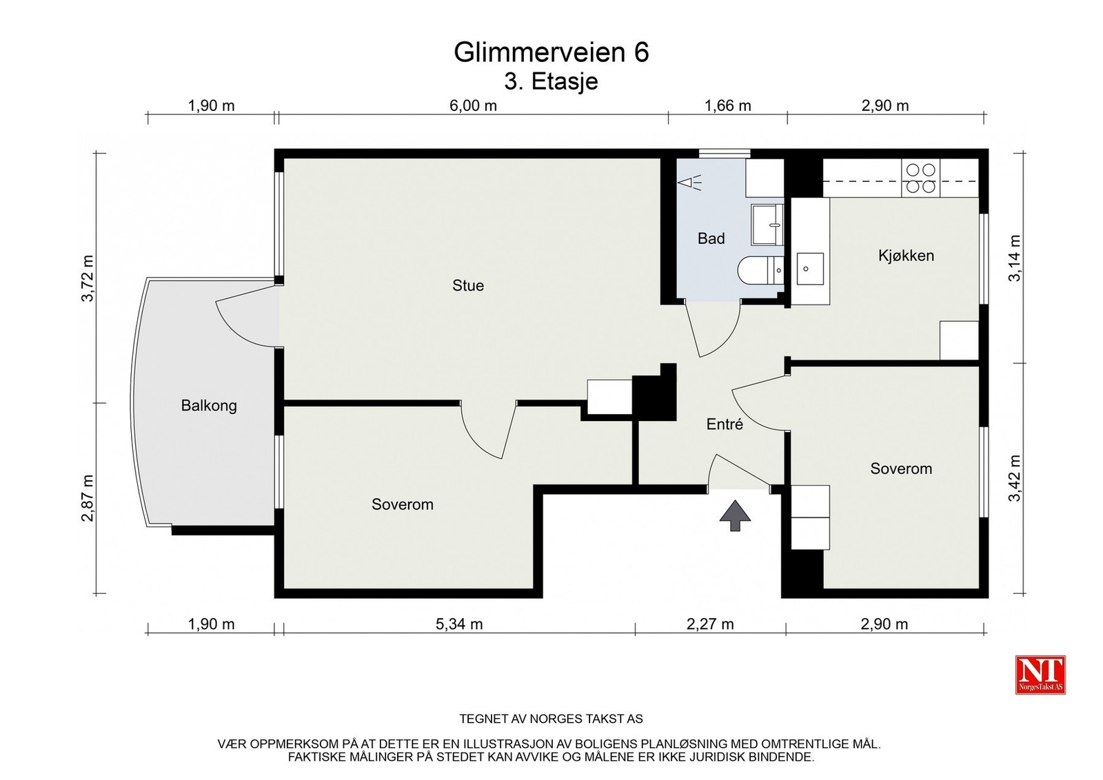Plantegning. Galleribilde
