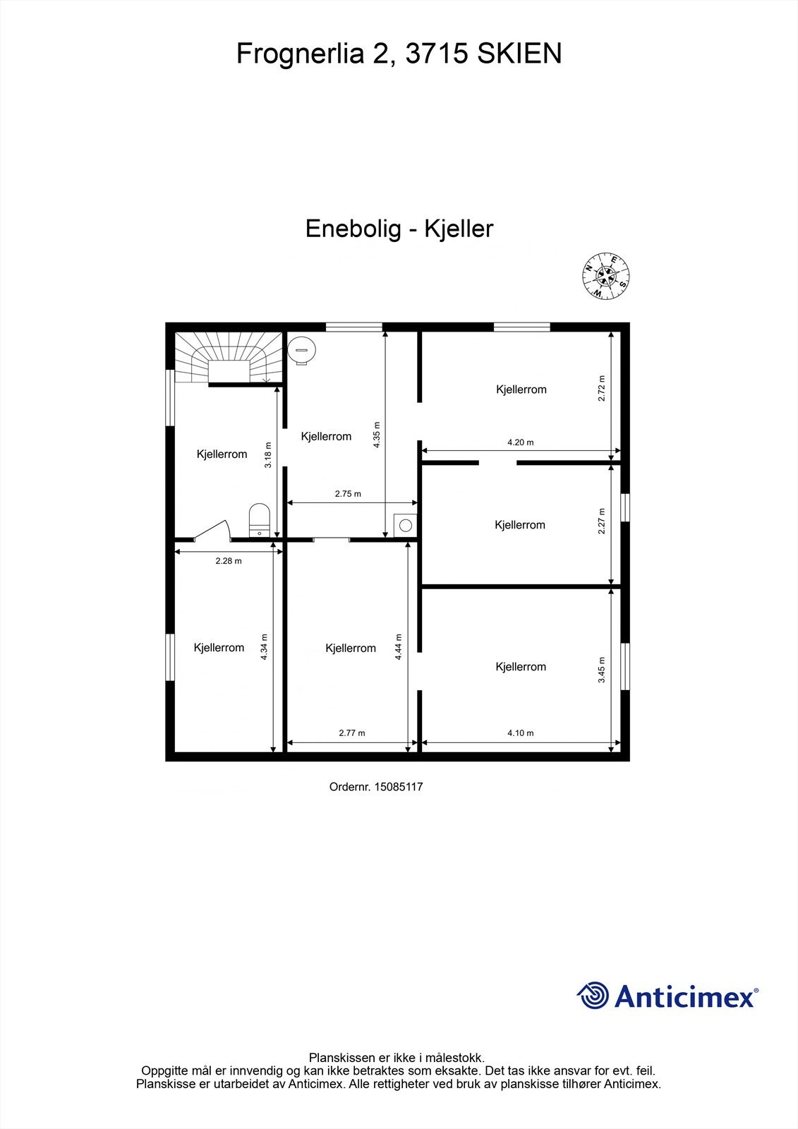 Plantegning - Kjeller Galleribilde