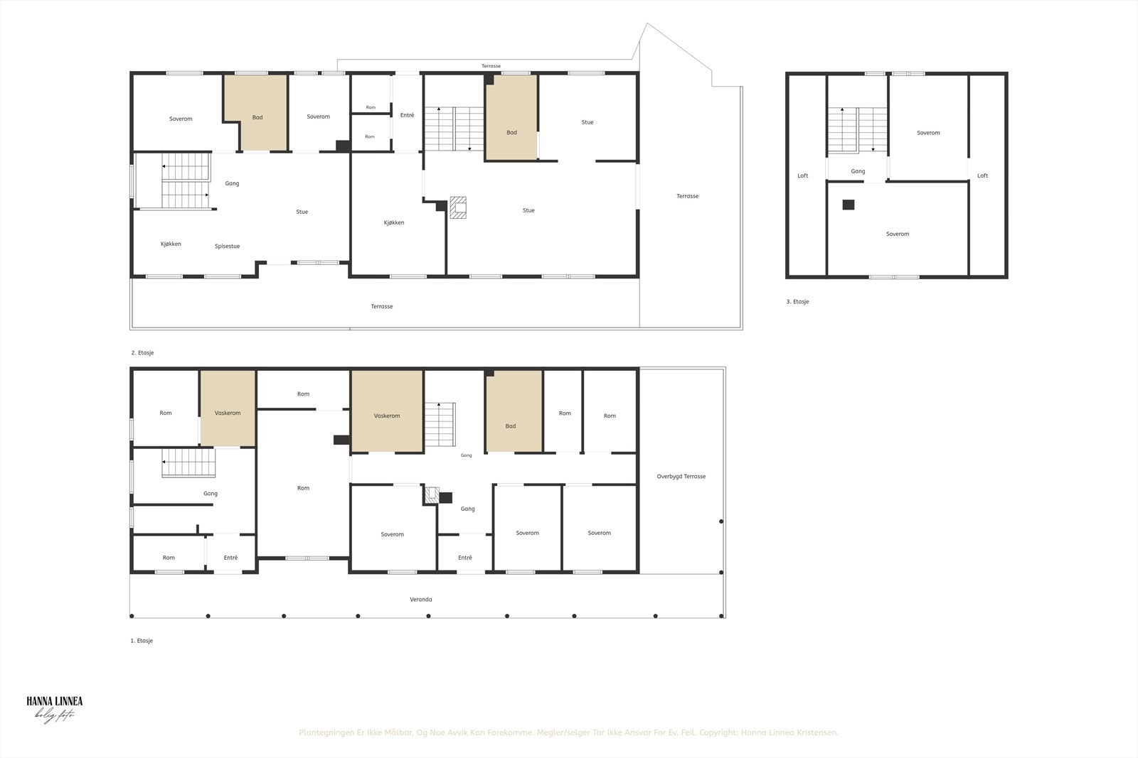 Komplett plantegning Galleribilde