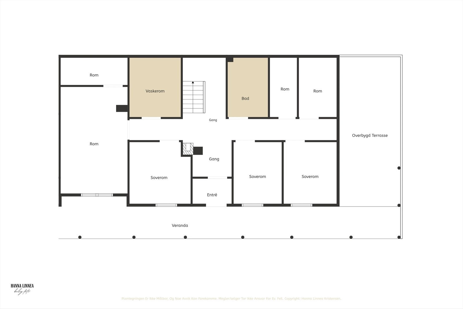 Plantegning 1.etasje Galleribilde