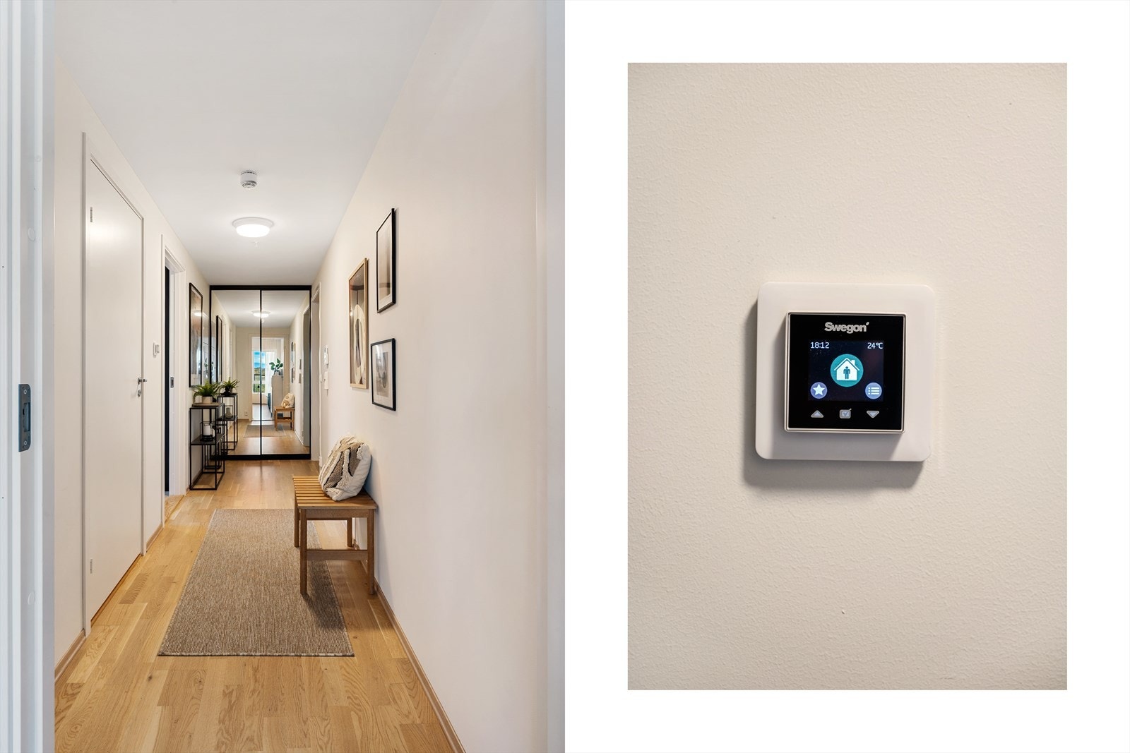 - Leiligheten har balansert ventilasjon med varmegjenvinning, noe som sørger for bedre luftkvalitet, innemiljø og energieffektivitet - Galleribilde