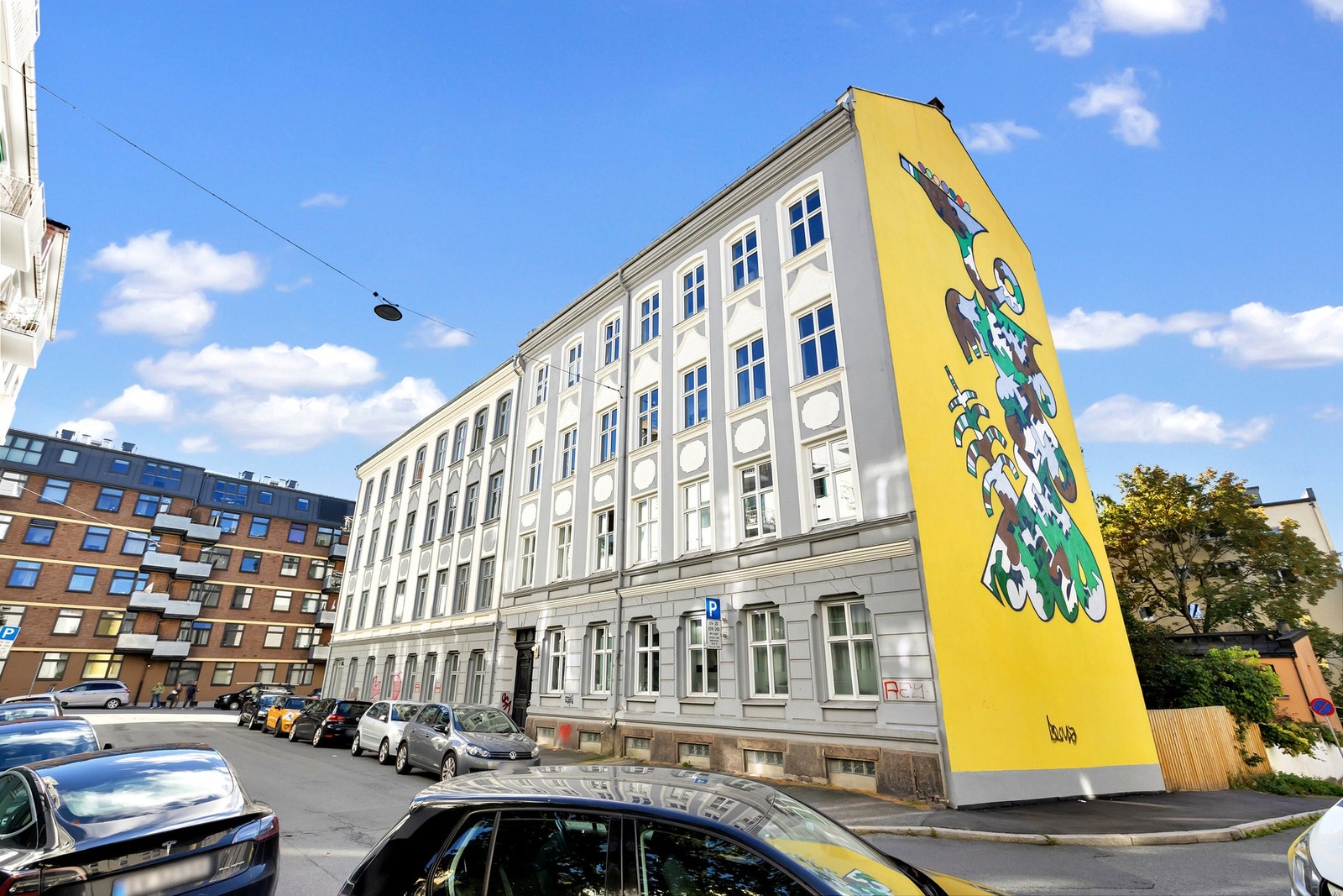Rolig beliggenhet i Nordmørgata - samtidig midt på Grünerløkka. Galleribilde