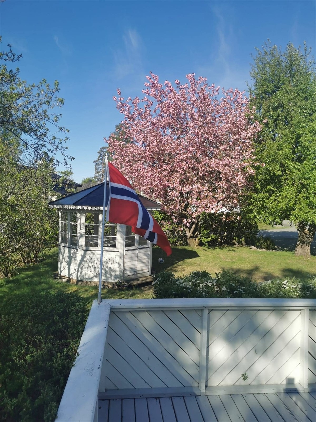 Idyllisk hage (privat bilde) Galleribilde