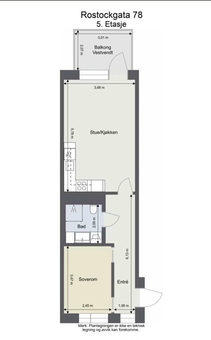 Plantegning. Galleribilde