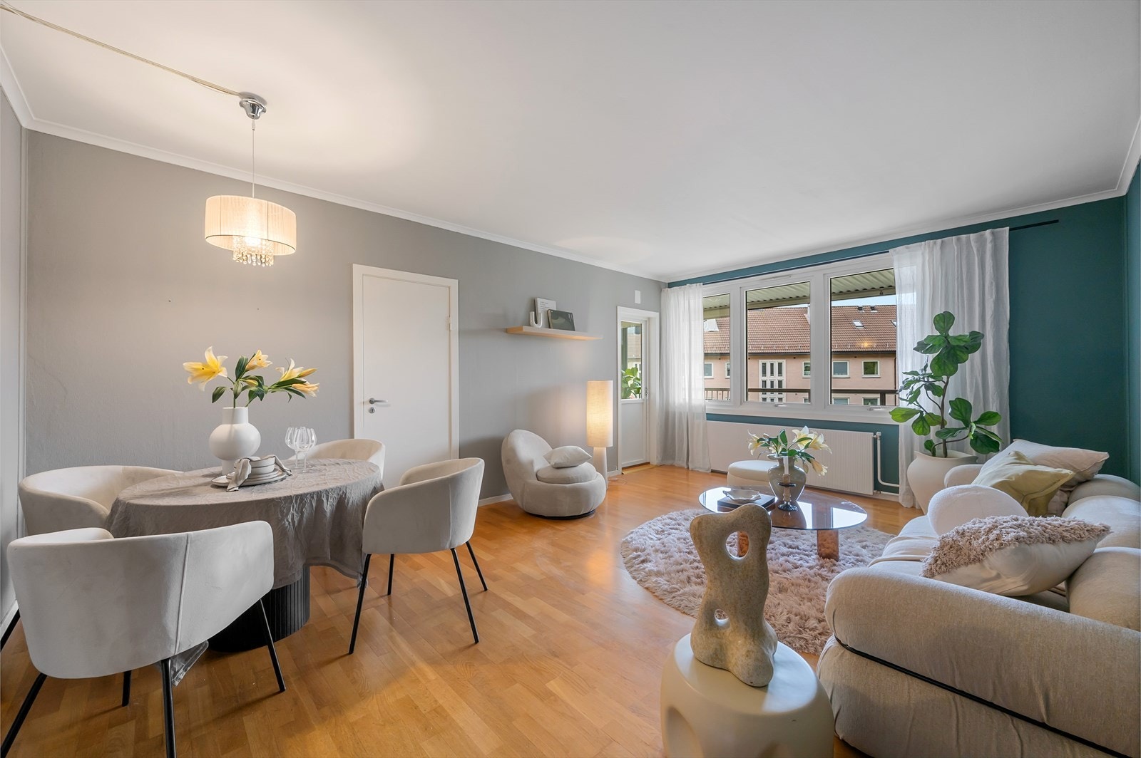 - Leiligheten har et internt bruksareal på 74m² - Galleribilde