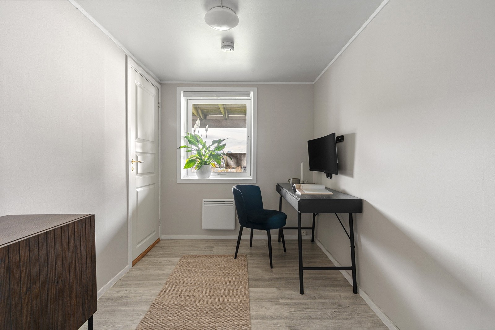 Fleksibelt rom med flere bruksmuligheter - Innred gjerne som kontor, hobbyrom eller gjesterom.
