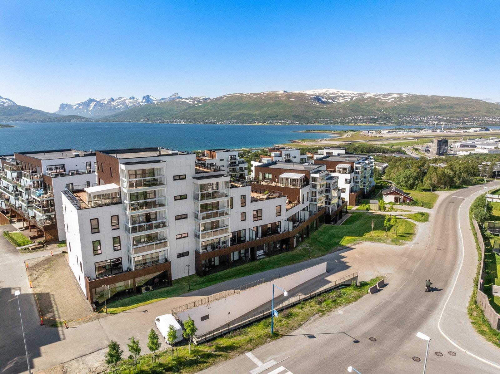 Norrøna boligpark er nyetablert og attraktivt med solrik og sentral beliggenhet.
