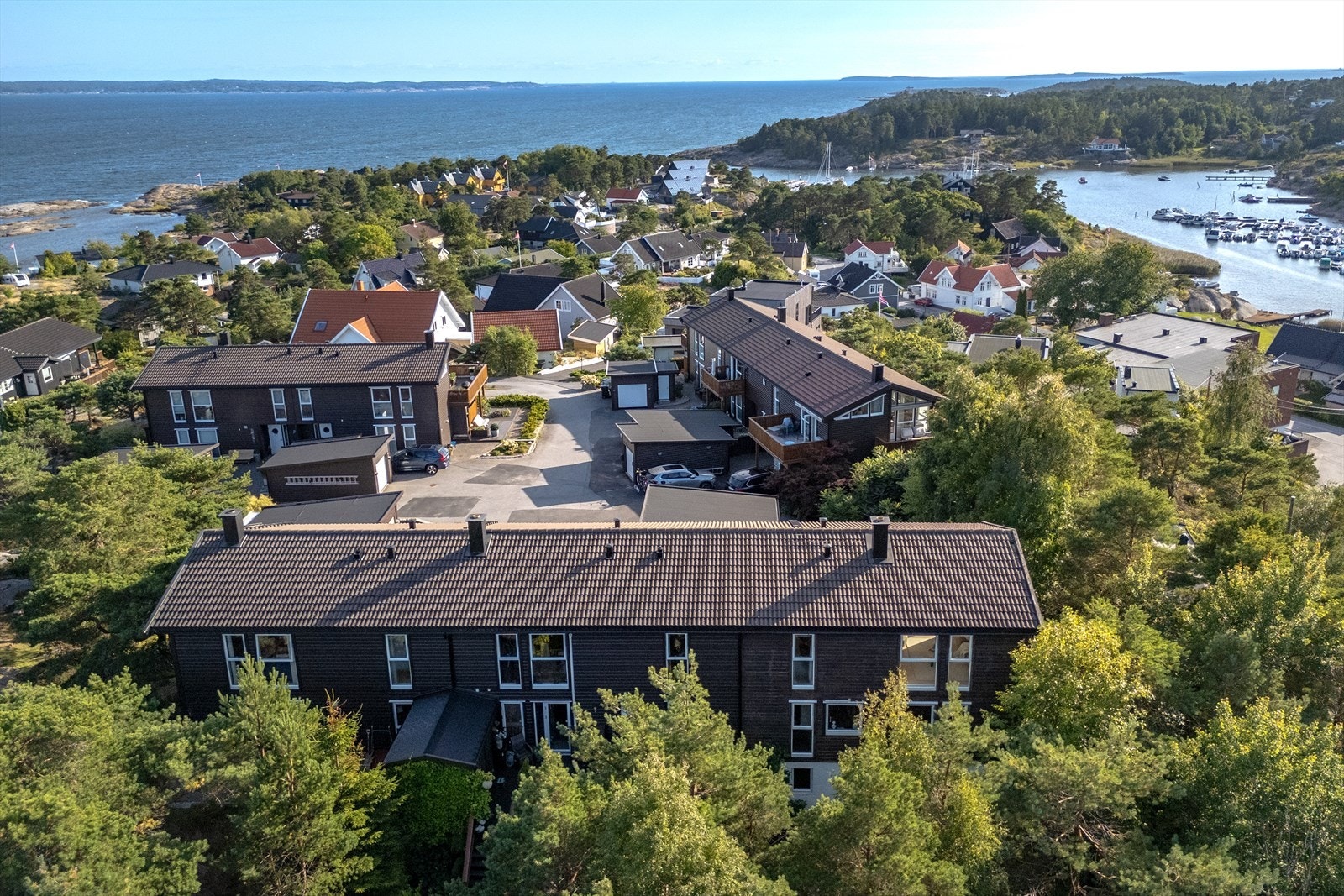 Hjørnebeliggenheten ser man til høyre i bilde. Galleribilde