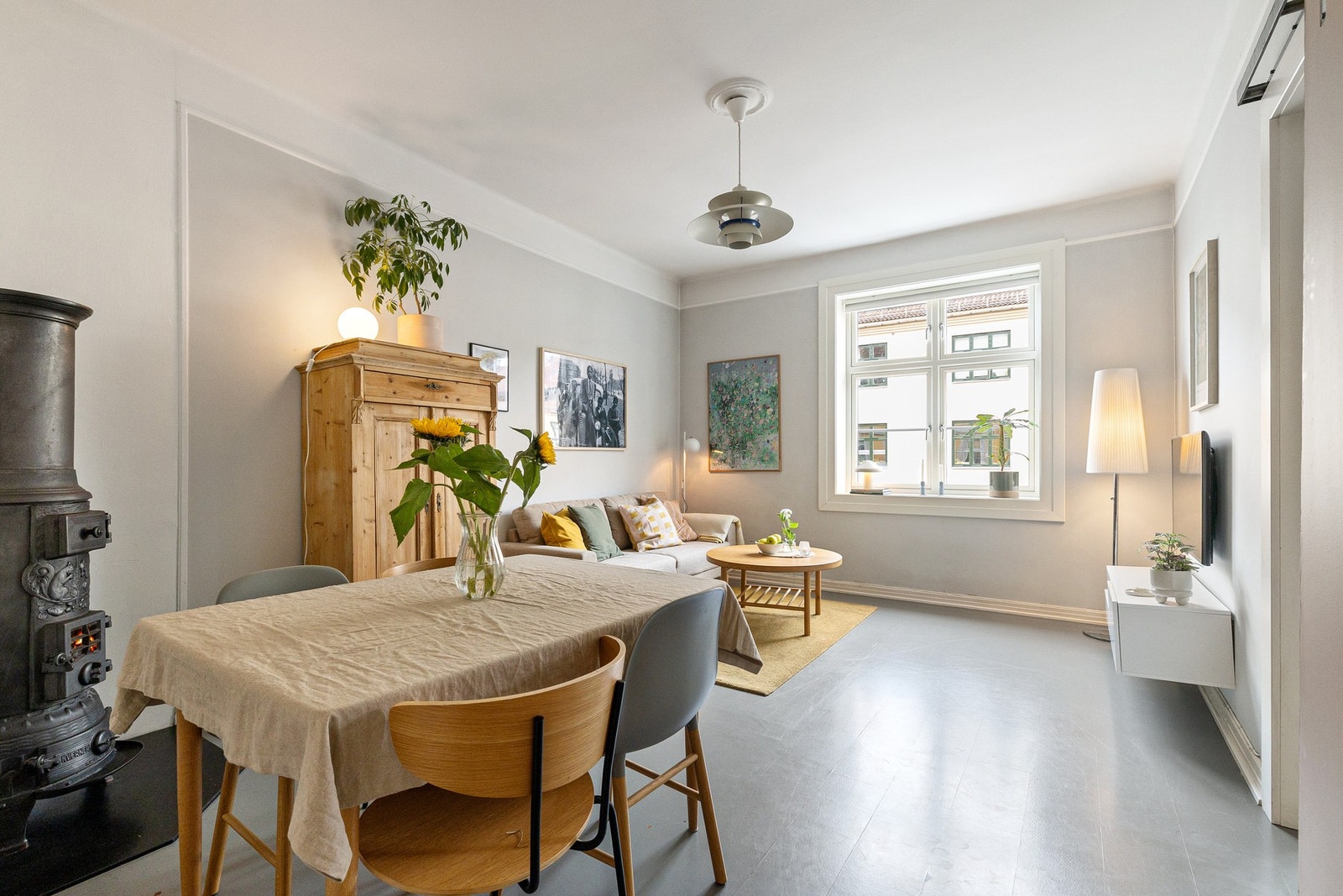 . . .da bør du ta en nærmere titt på denne 2-romsleiligheten. Galleribilde