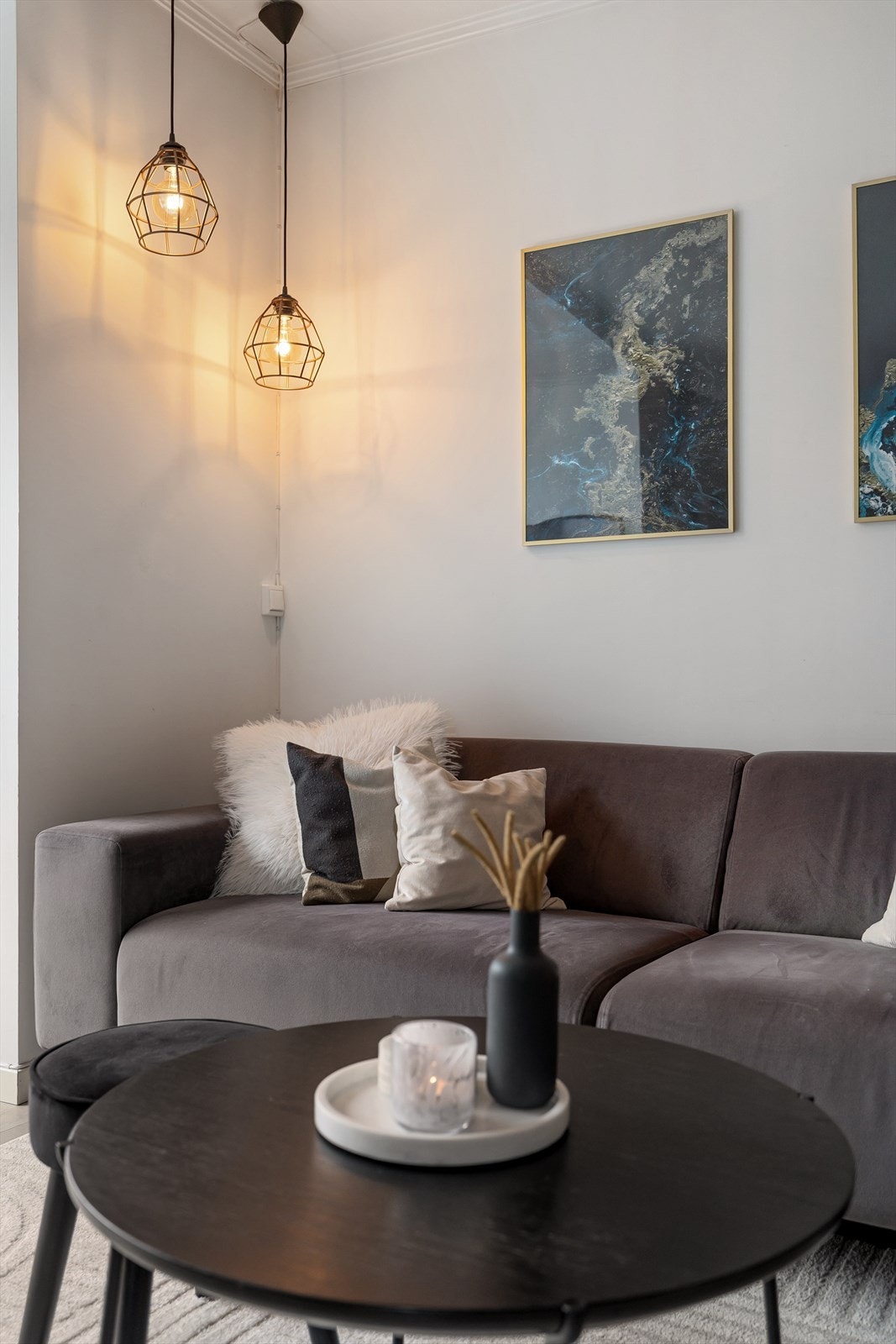 Hyggelig sofasone Galleribilde