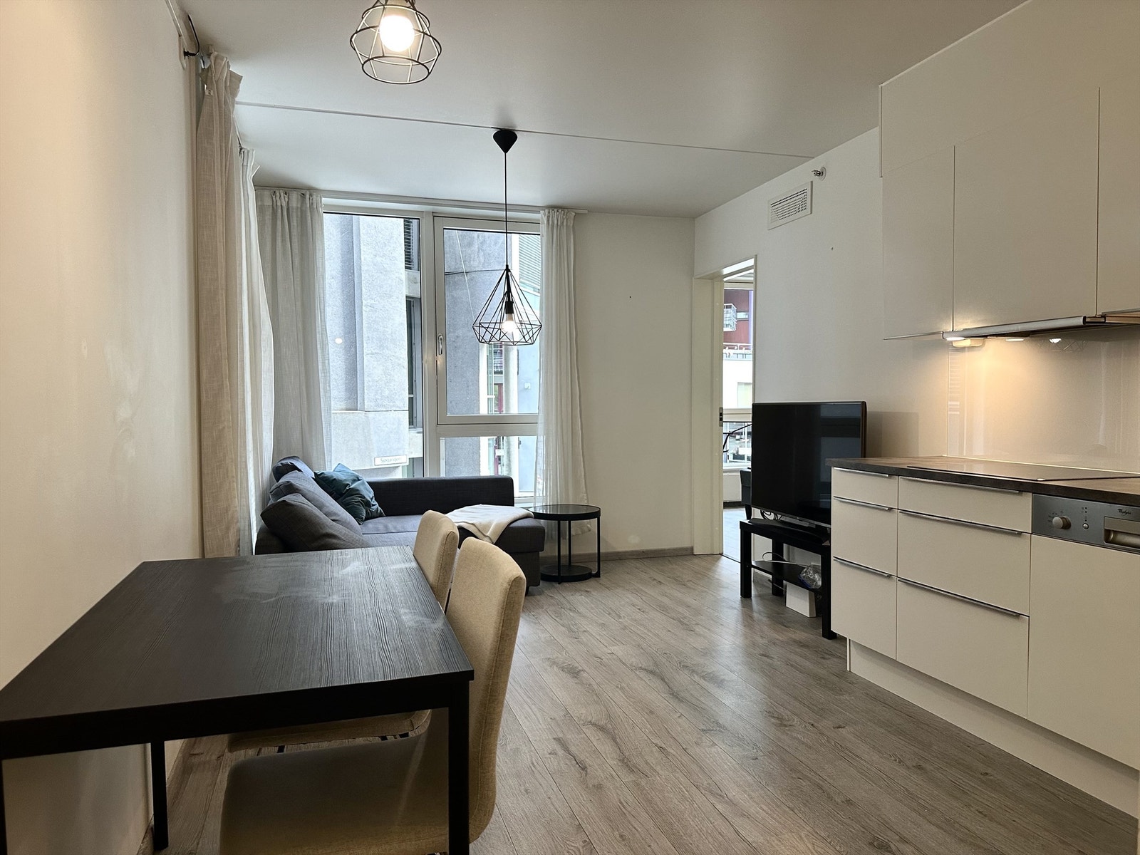 En lys og moderne 2-roms leilighet på Tjuvholmen til leie. Galleribilde