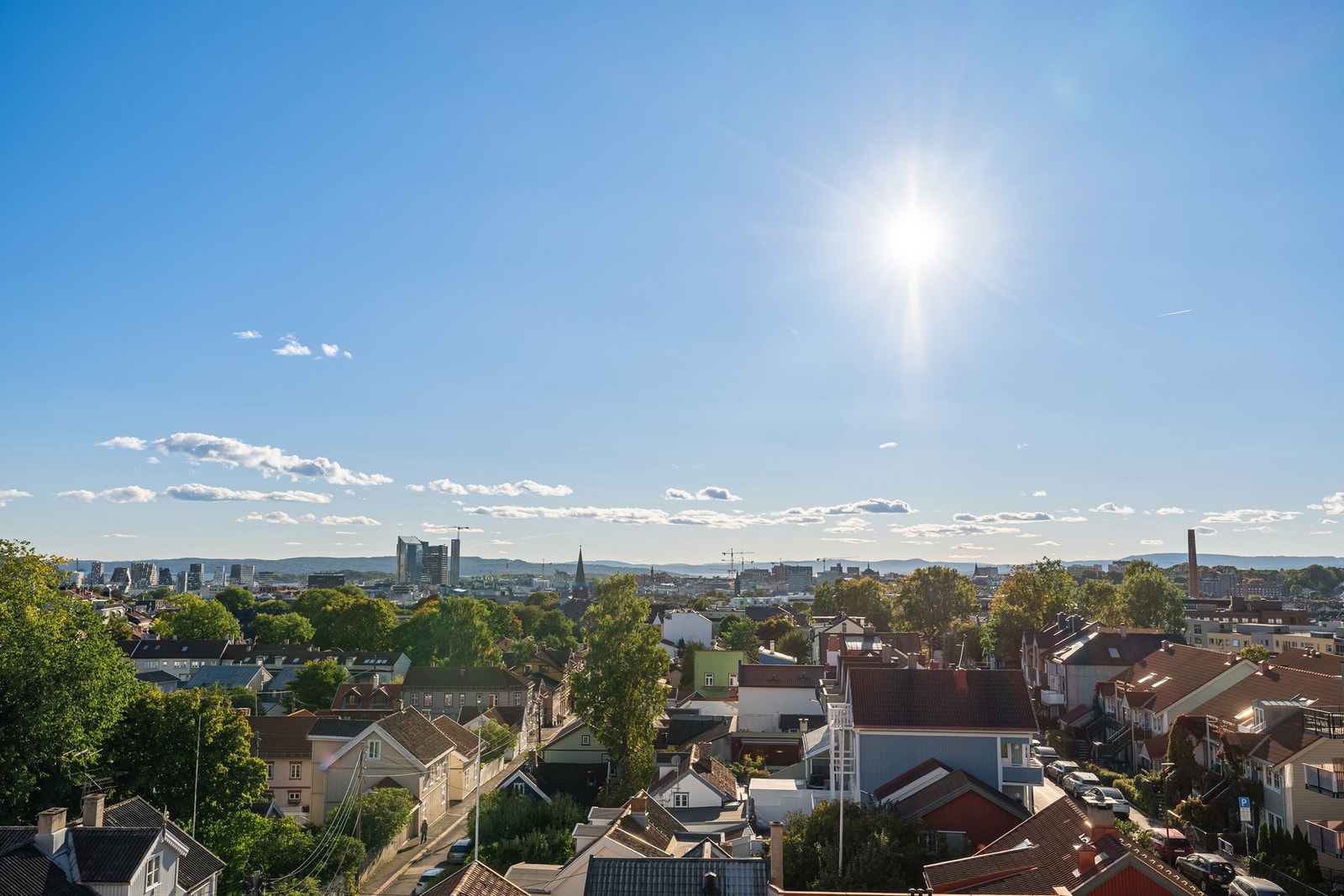 Her får du en fantastisk panoramautsikt over byen! Galleribilde