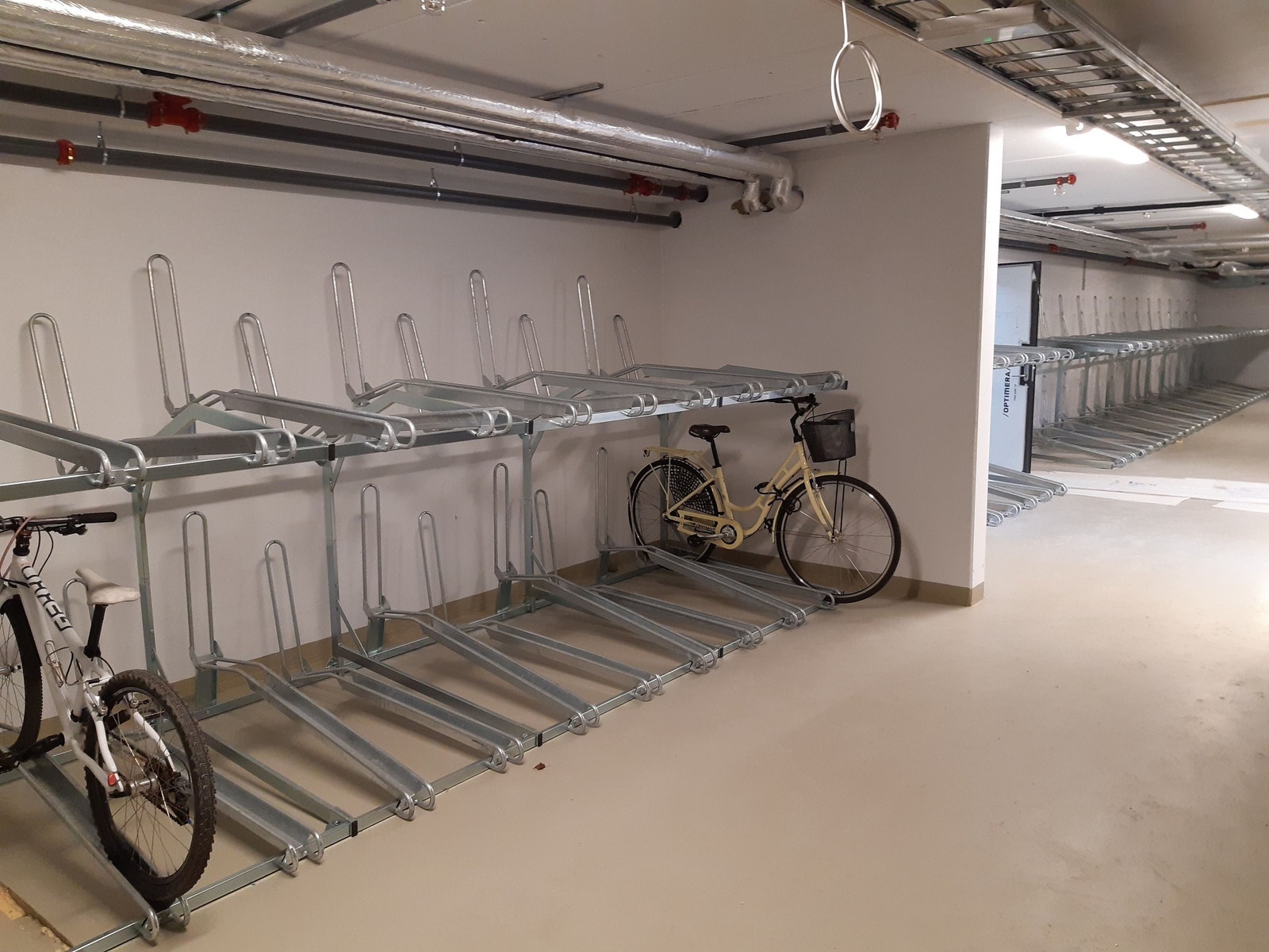 Sykkellagring i fellesarealer Galleribilde