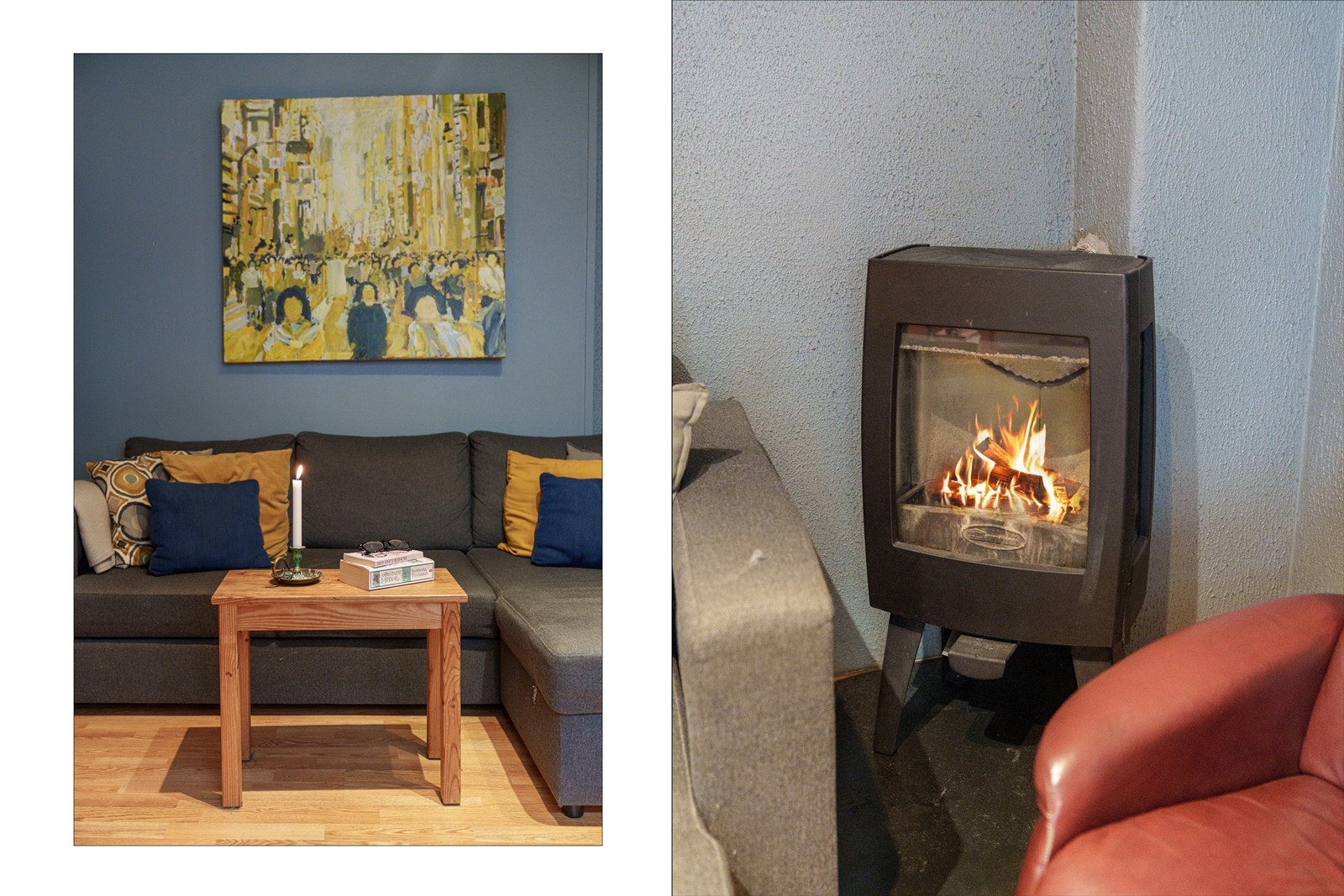 Vedovnen tilfører både varme og hygge året rundt. Galleribilde