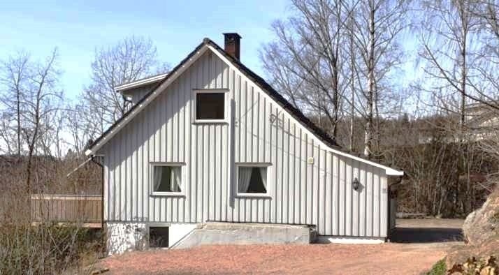 Sett fra innkjøring, vinter. Galleribilde