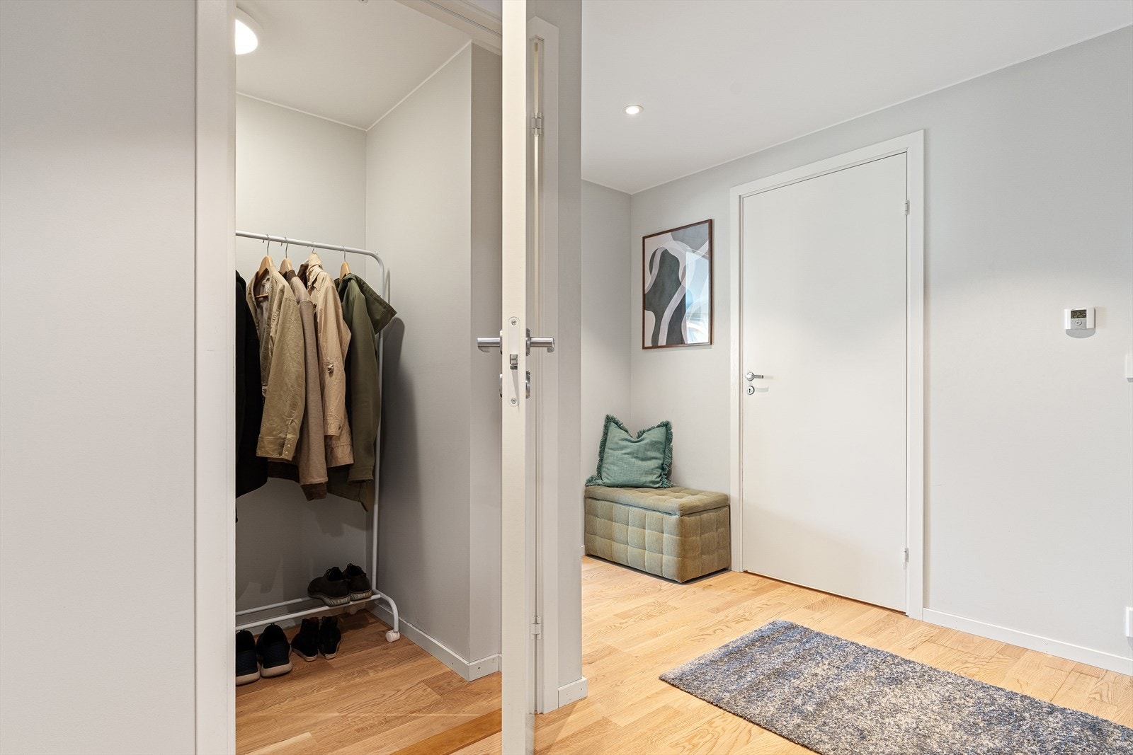 Her har man også en innvendig bod i tillegg til bod i kjelleren på 6 kvm. Galleribilde