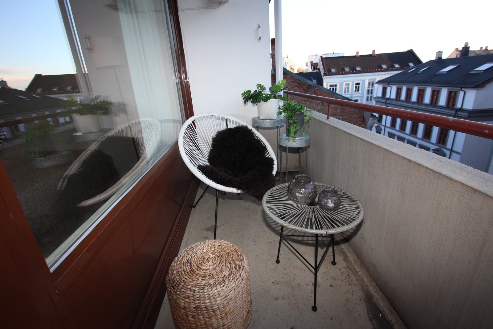 Liten veranda Galleribilde