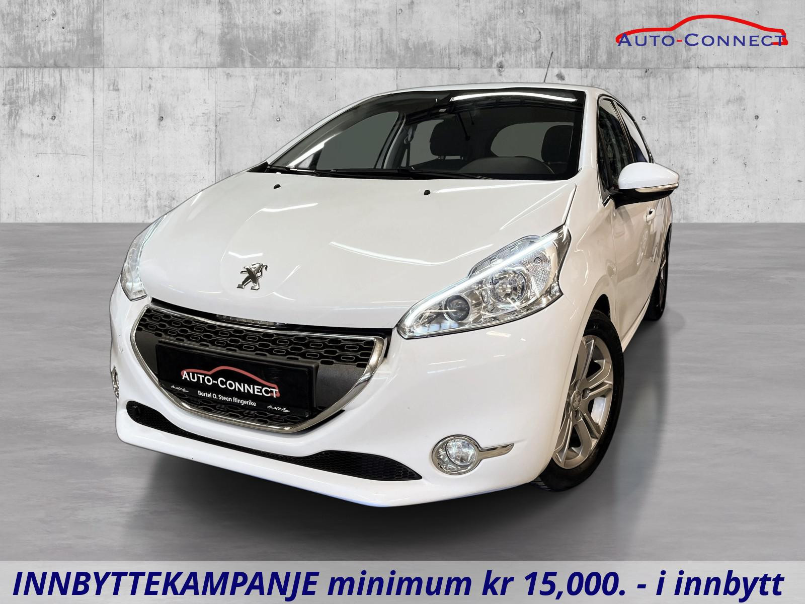 Peugeot 208 1.6 HDi (99HK) AUTOMAT/ CRUISE/ BT/ DAB/ DEFA VARME++