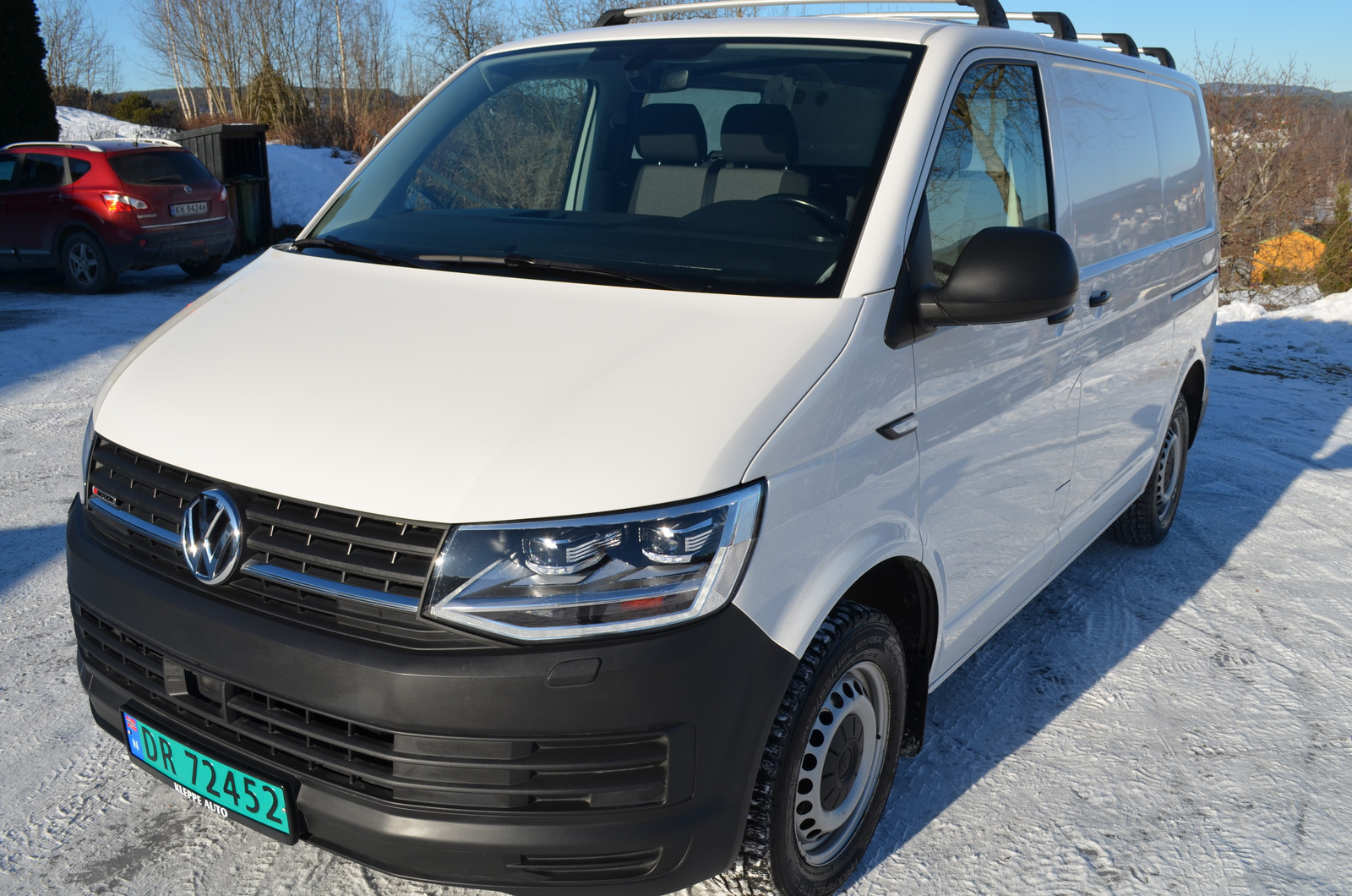 Volkswagen Transporter 2,0 TDI 150hk 4M DSG 2 skyvedører,NAVI,LED,Webasto,