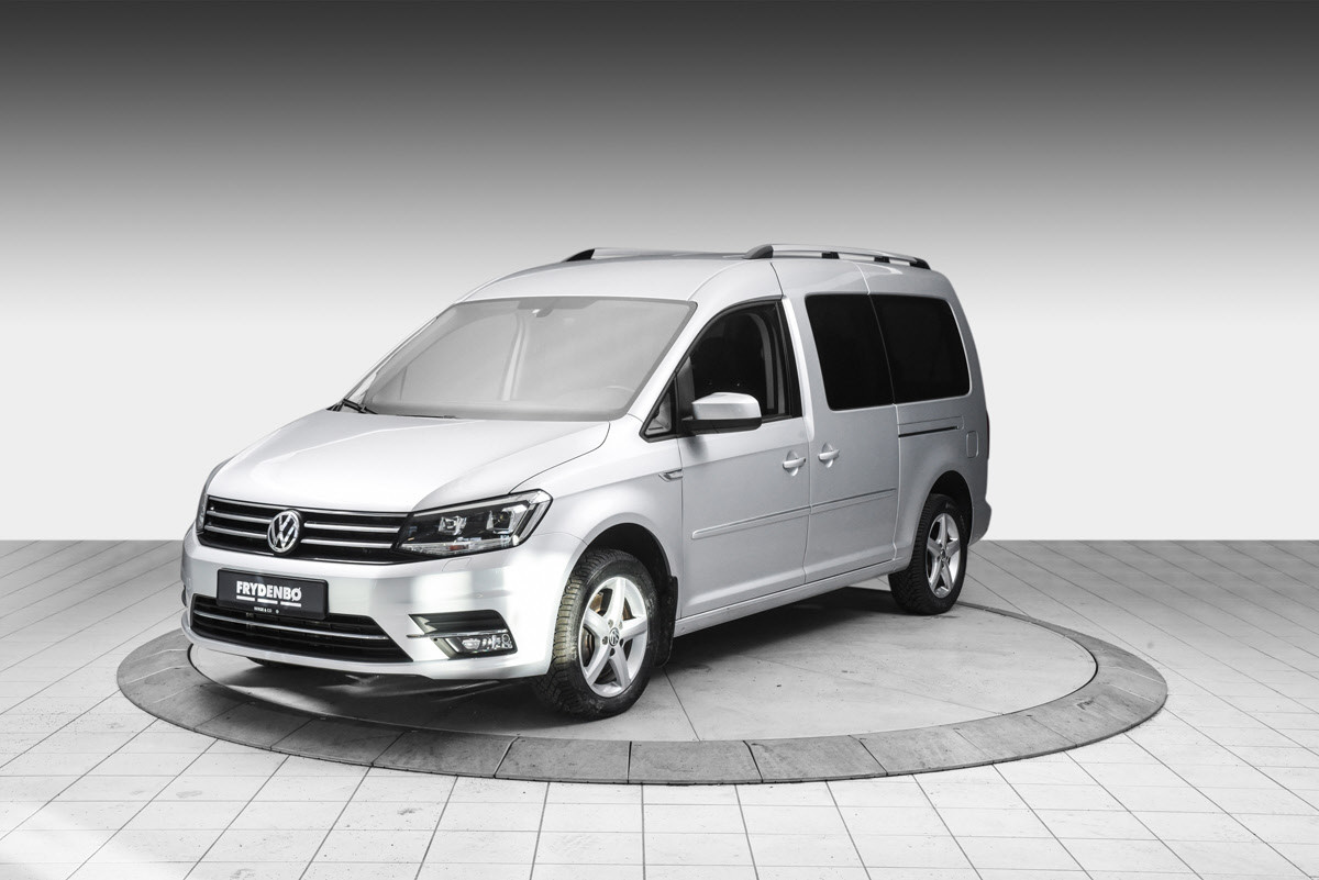 Volkswagen Caddy Maxi 2,0 TDI 102hk Highline aut H.FESTE|R.KAMM|BI-XENON|ACC+ 2