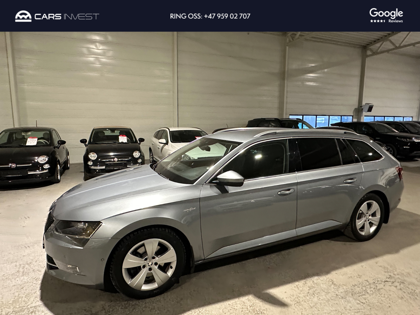 Skoda Superb 190hk 4x4 L&K Skinn|Acc|Webasto|Kamera|Navi|Hengerfeste
