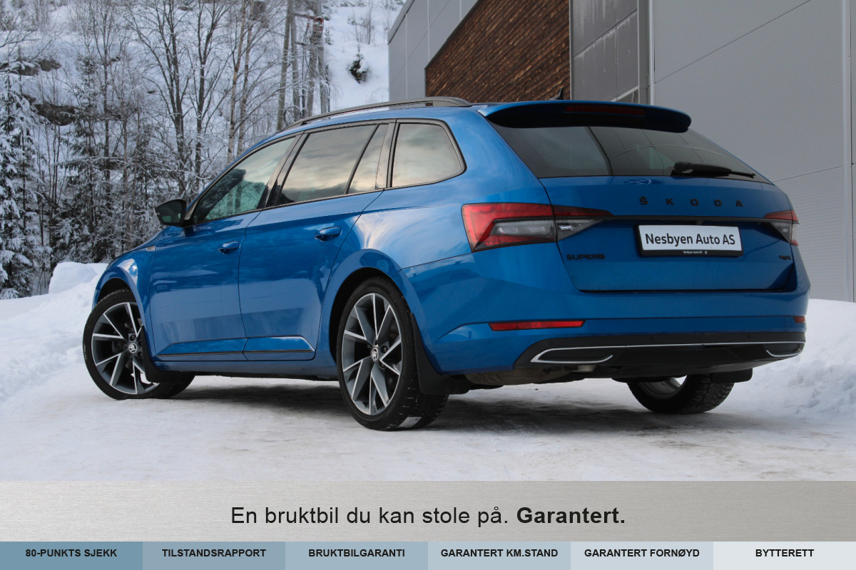 Skoda Superb Sportline d200 dsg 4x4kamp Fersk Eu! Hjemlevering? 3