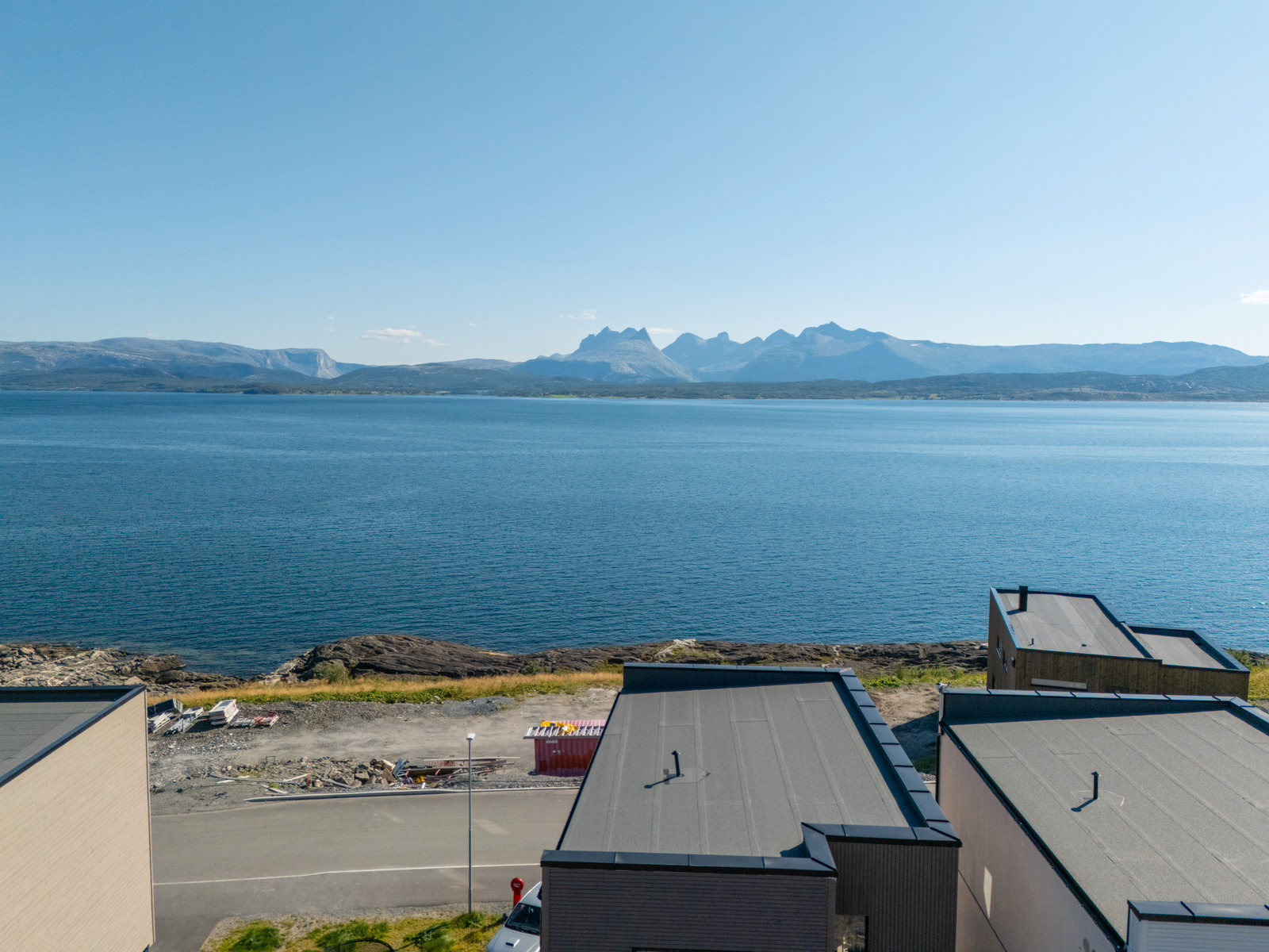 Dronebilde - Utsikt fra Stue/terrasse