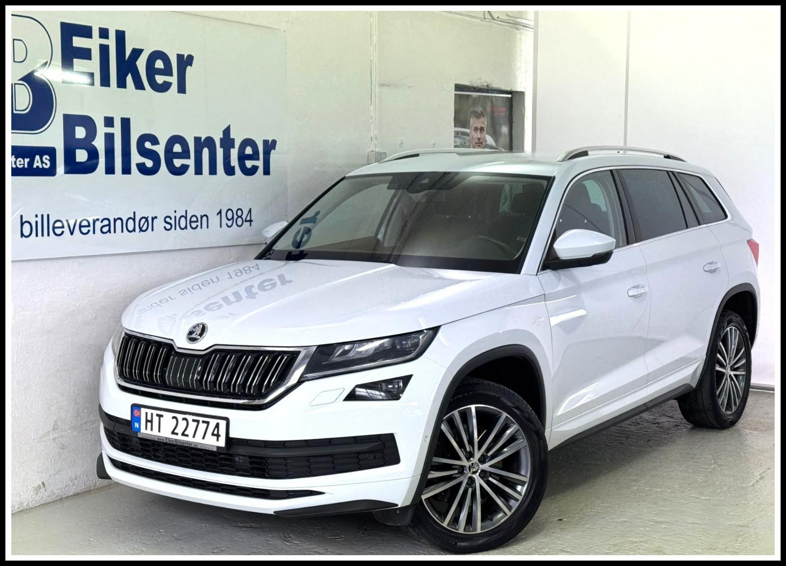 Skoda Kodiaq 2,0Tdi/190Hk/4x4/Aut/L&K/Webasto/Canton/12Mnd Garanti+