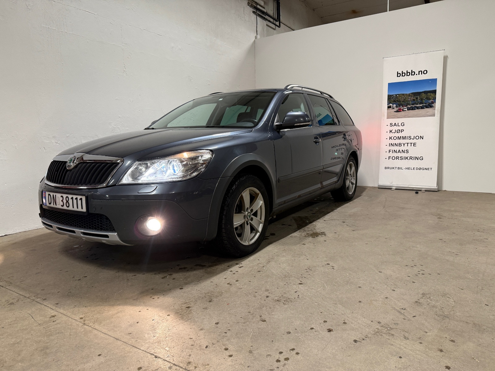 Skoda Octavia Scout 2,0TD.140HK.4WD.Navi.Cruise.Full hist.Lav km.Outlet. 2