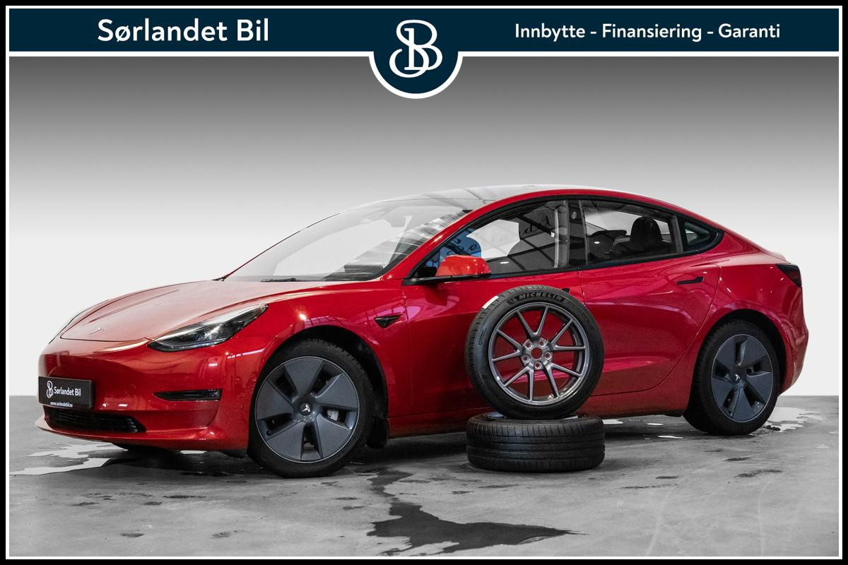 Tesla Model 3 LR AWD/ LAV KM / AP / VARMEPUMPE / PREMIUM / RATTVARME