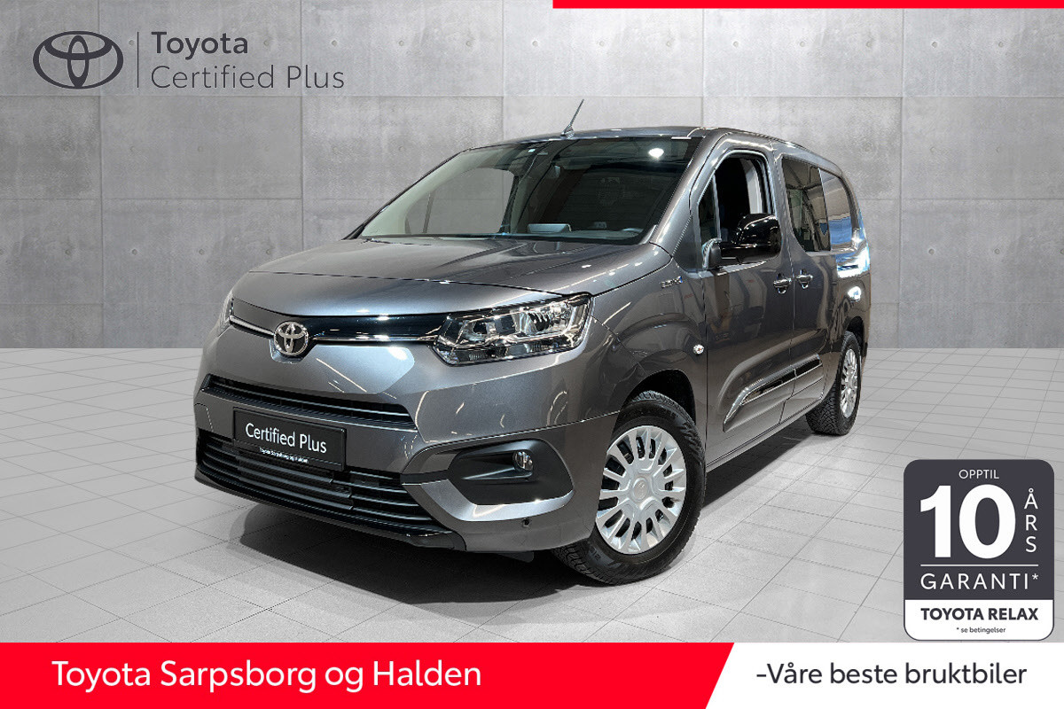 Toyota Proace City Electric 50 kWt Comfort L2 , BRUKTBILKAMPANJE,