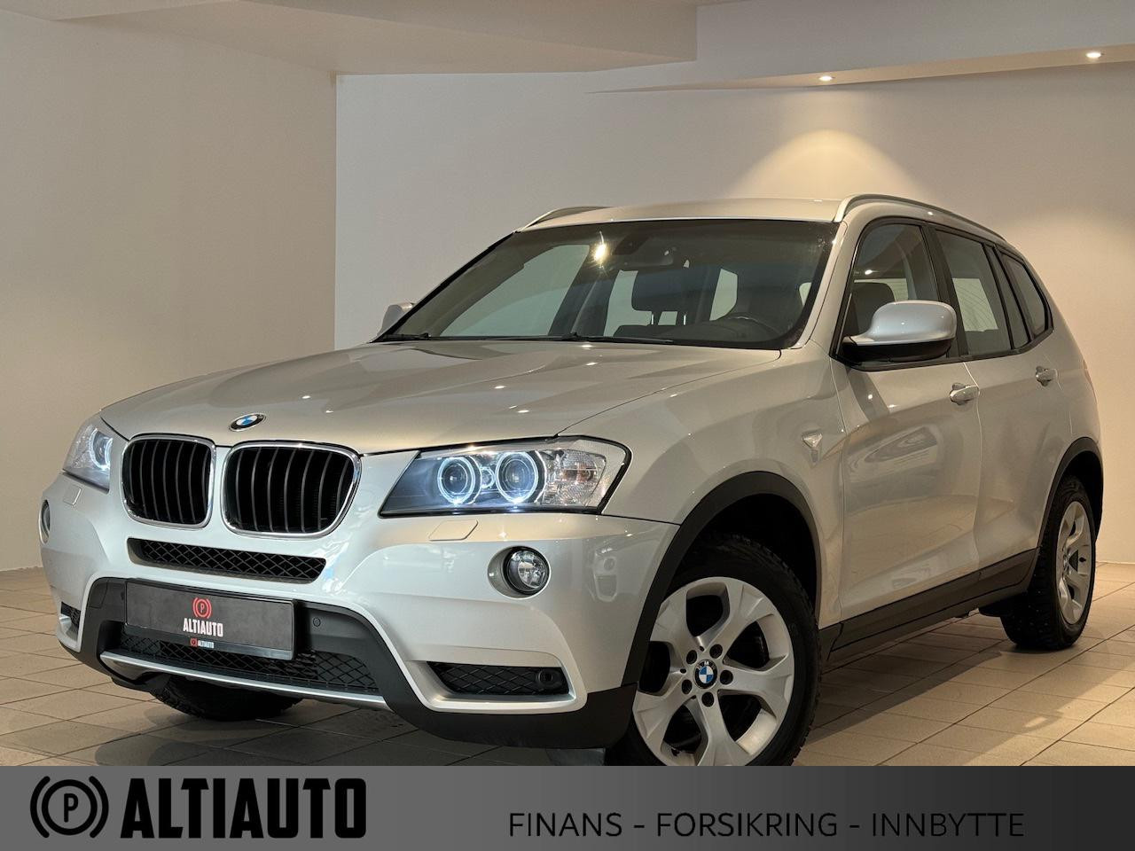 BMW X3 XDRIVE20D 184HK AUT| CRUISE| KROK| NAVI| DAB| SKINN