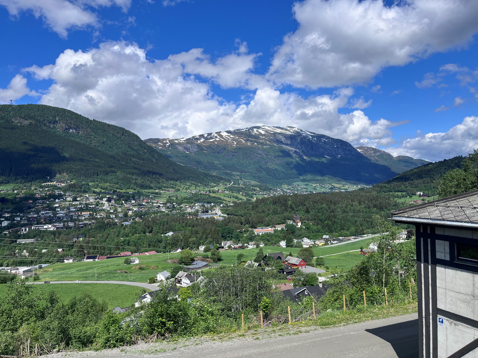 Utsikt fra tomten