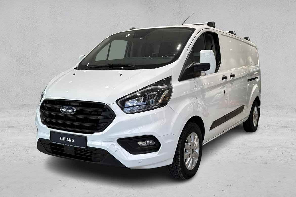 Ford Transit Custom L2, 2xSkyvedører, Bakluke, Webasto, R-Kamera, krok