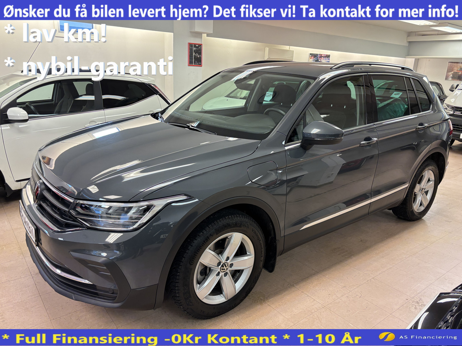 Volkswagen Tiguan 1,4 eHybrid 245hk AUTOMAT |ACC |KAMERA |NAVI |H-FESTE++