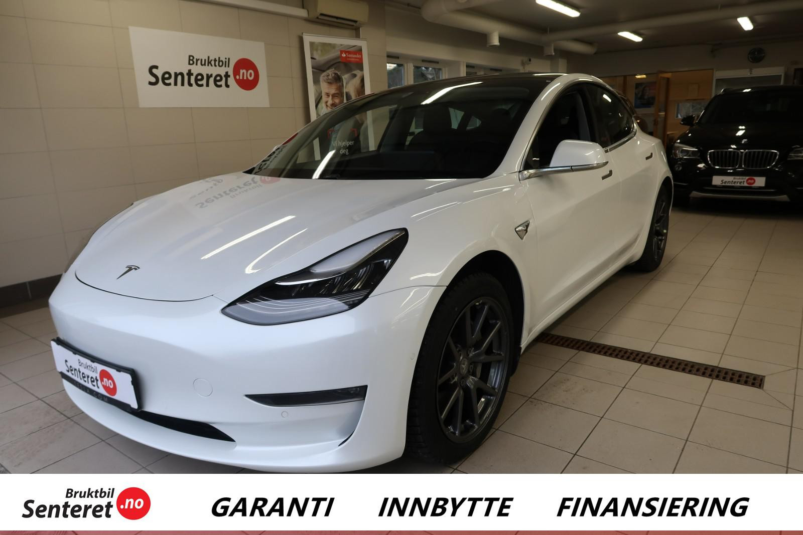 Tesla Model 3 LONG RANGE AWD , Skinn , H.Feste